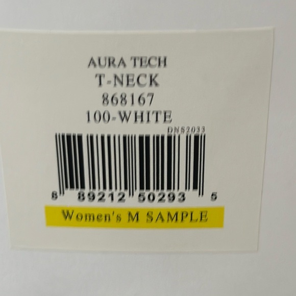 Spyder AURA TECH T-NECK SHIRT - white - Picture 15 of 15